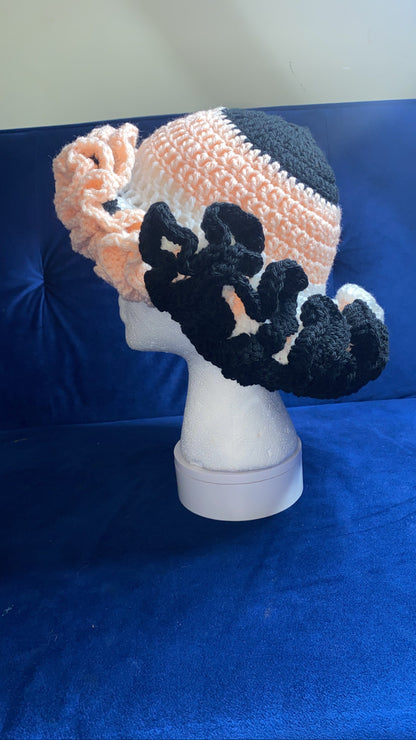 Crochet Ruffle Hats